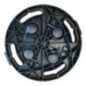 Plateforme ronde avec roulettes