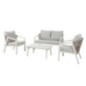 Salon de jardin avec coussins ni