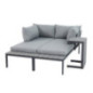 Salon de jardin modulable monaco