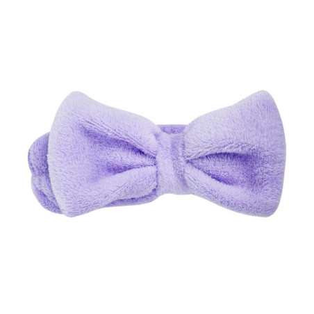 Bandeau maquillage violet