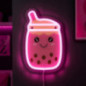Neon led bubble tea