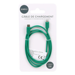 Cable type c to lighting 1m