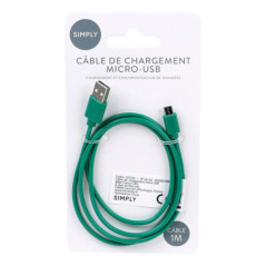 Cable usb a to micro 1m