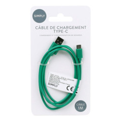 Cable usb a to type c 1m