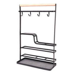 Etagere cusine metal noir