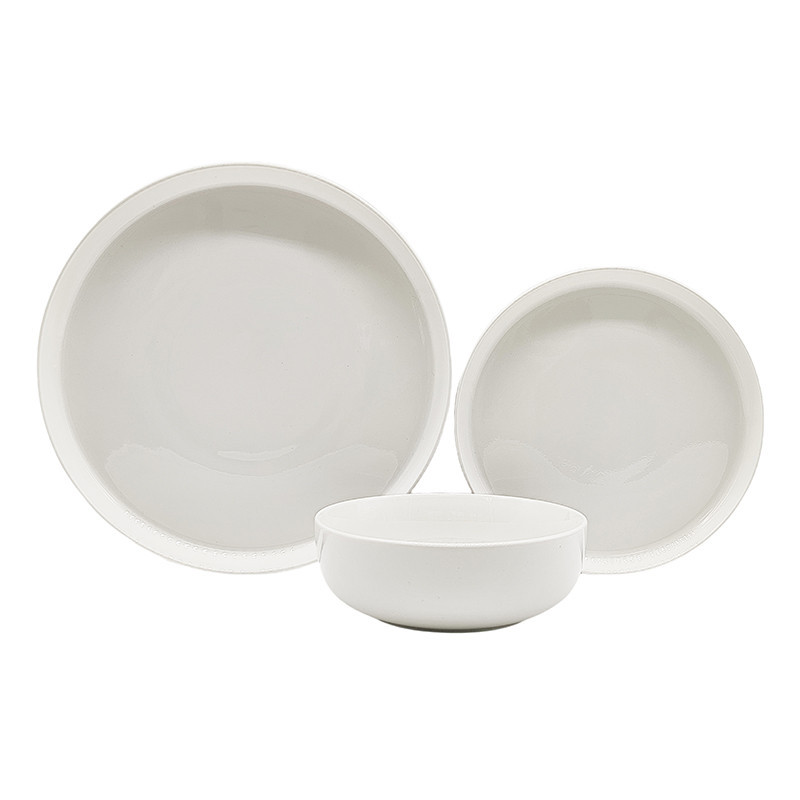 Service 12 pcs blanc