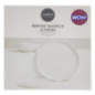Service 12 pcs blanc