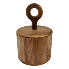 Pot a epice acacia d10x15cm