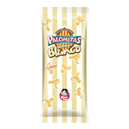 Pop corn chocolat blanc