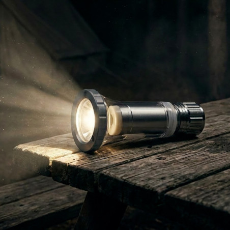 Lampe torche telescopique