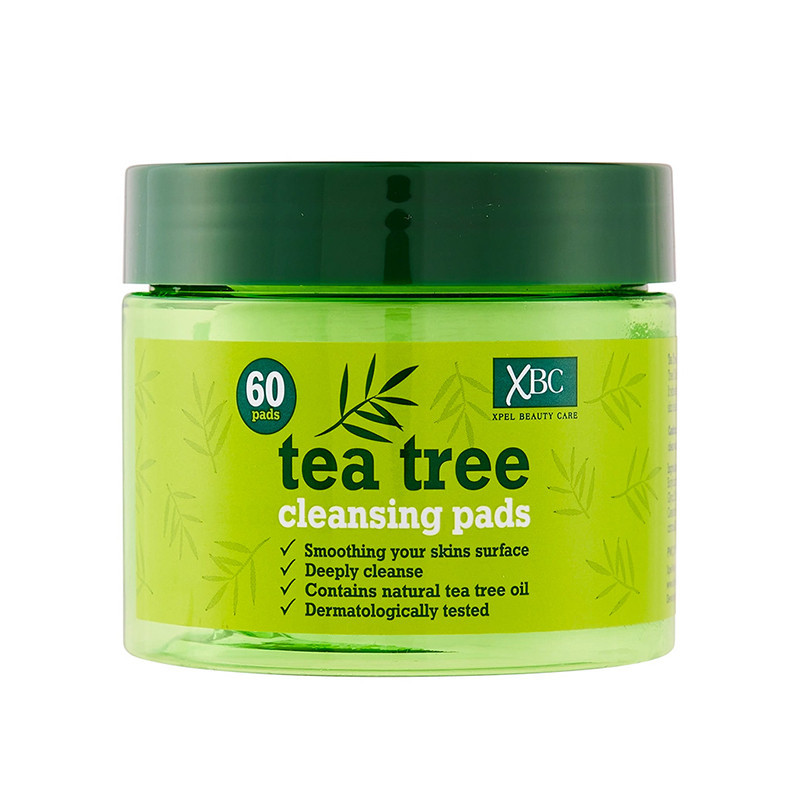 Tea tree cotons demaquillants x6