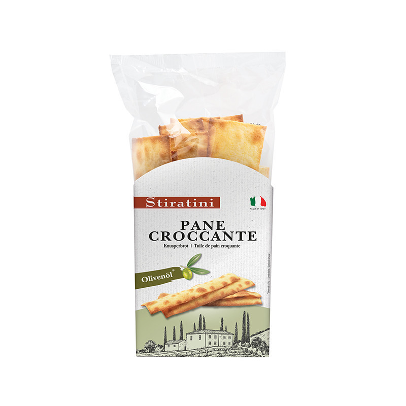 Pain croustillant huile d'olive