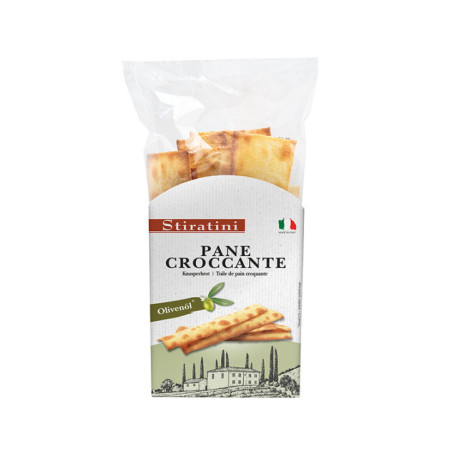 Pain croustillant huile d'olive