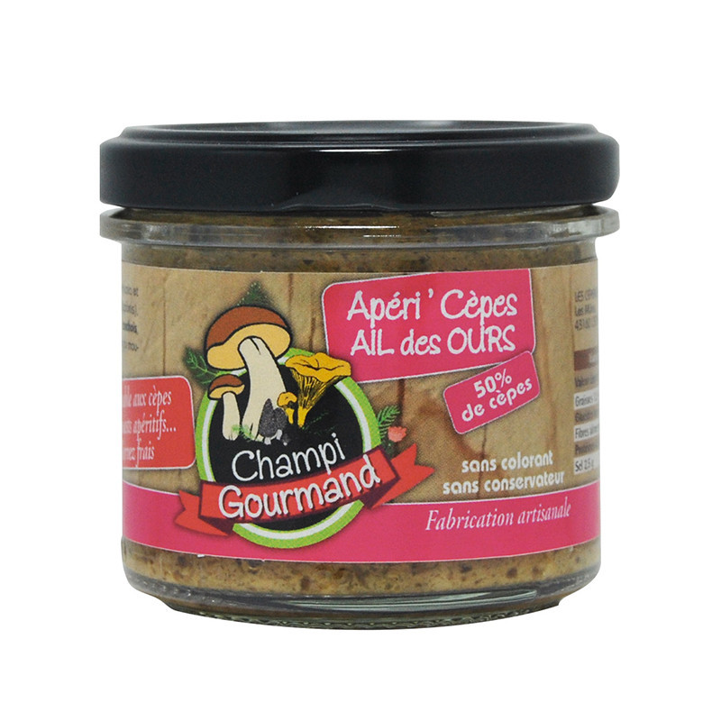 Tartinable aperi'cepes 'ail rose