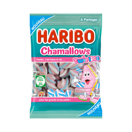 Bonbons chamallows twirlies 140g