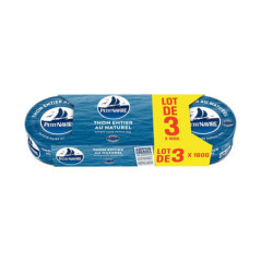 Thon naturel 3x112g