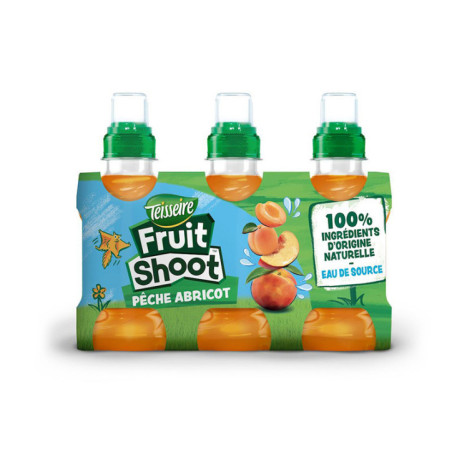 Fruit shoot peche abricot 6x20cl