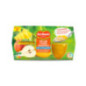 Coupelles peches, poire, ananas