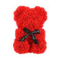 Ourson decoratif en rose rou