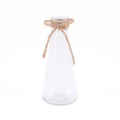 Soliflore verre & jute