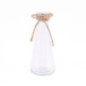 Soliflore verre & jute