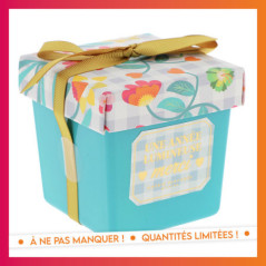 Bougie parfumee carree merci