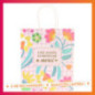Sac cadeaux 18x10x21cm merci