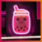 Neon led bubble tea