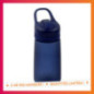 Gourde en plastique paille