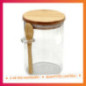 Lot de 2 bocaux avec cuillere