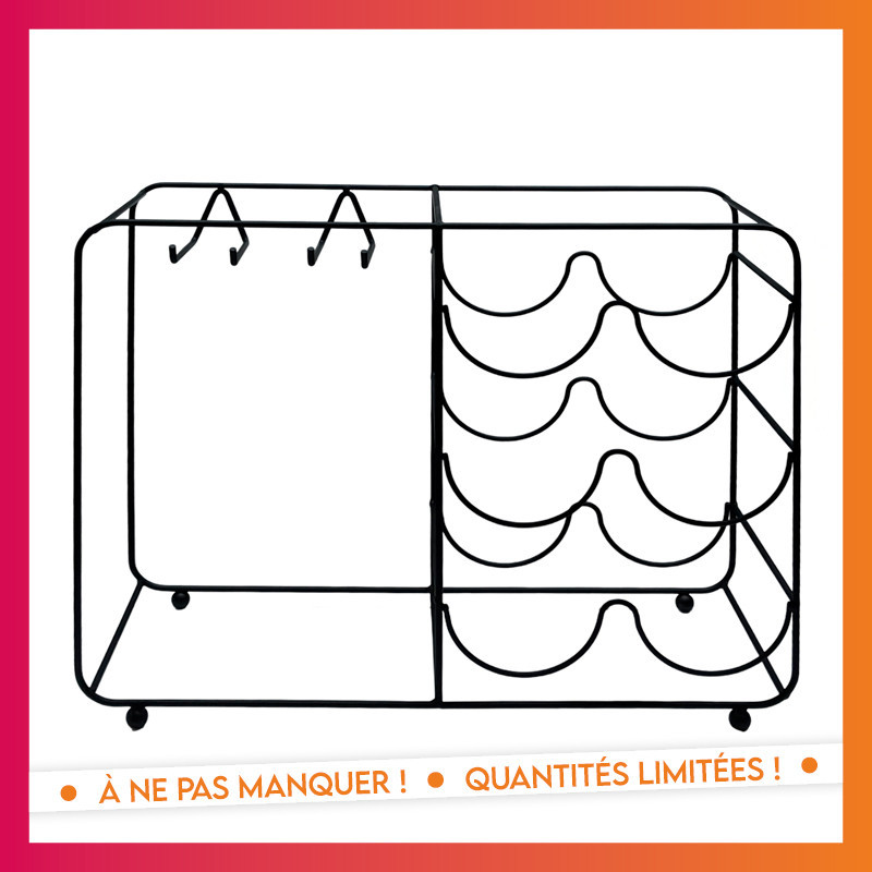 Support bouteille de vin