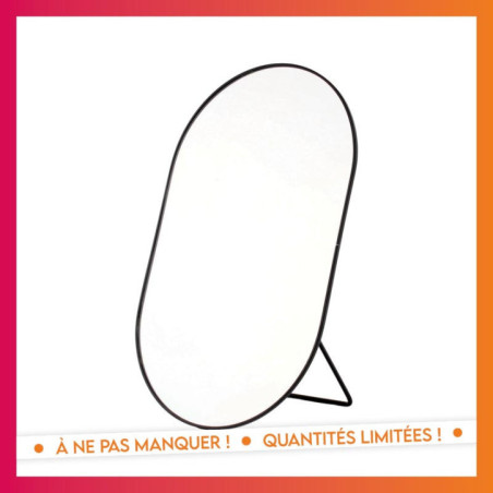 Miroir de salle de bain oval