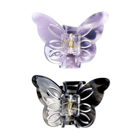 Pinces papillon clear