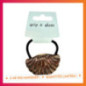 Elastique cheveux bijou dore