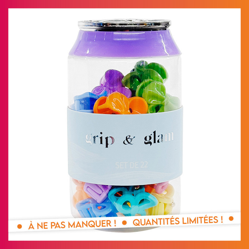 Canette pinces cheveux noeuds