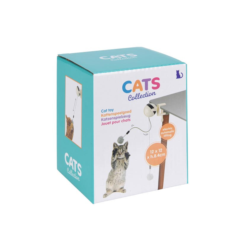 Jouet chat 12x12x8,4cm