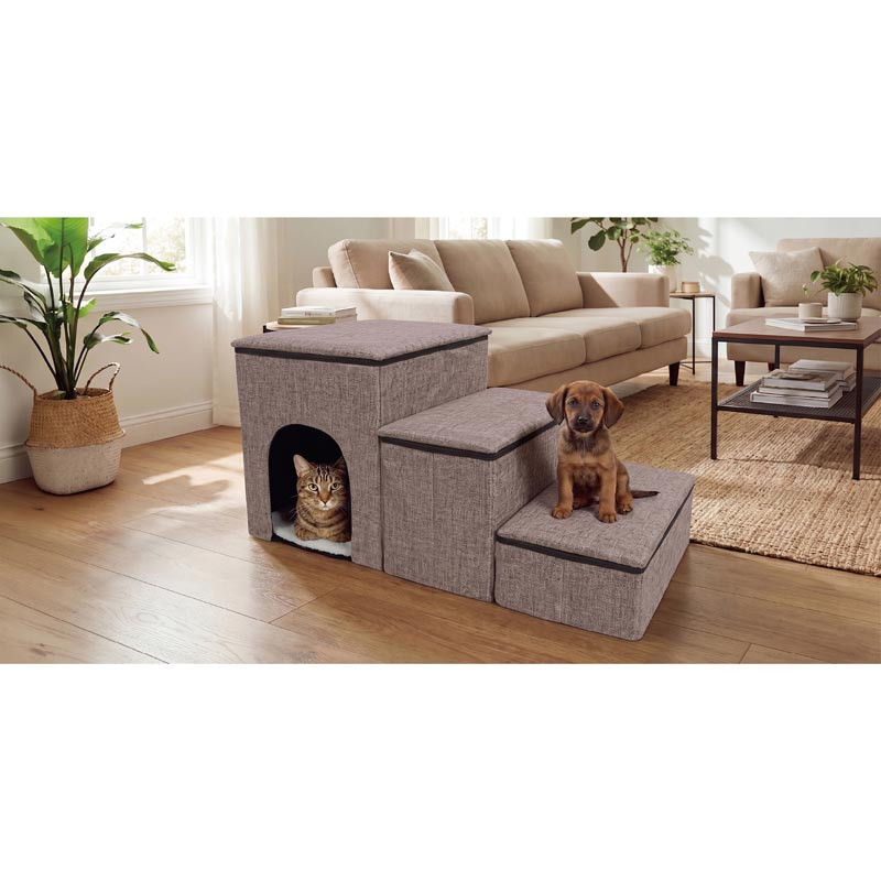 Escalier pliable pour animaux