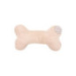Jouet chien  en velours beige