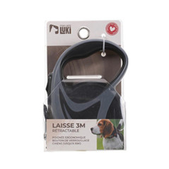 Laisse retractable sangle 10kg