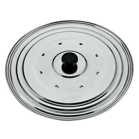 Couvercle anti-gras inox 21-29cm