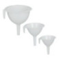 Entonnoir plastique x3