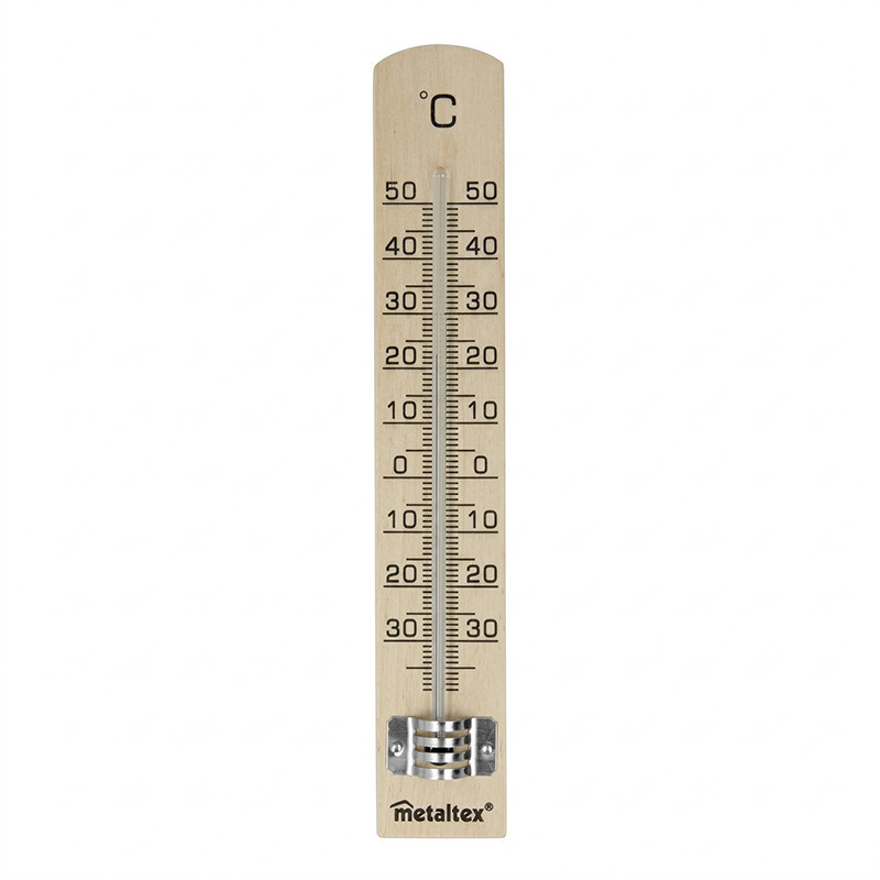 Thermometre interieur hetre