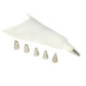 Poche coton douille inox
