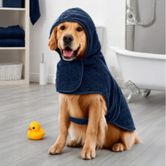 Peignoir pour chien l