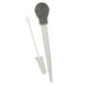 Poire a jus graduee silicone