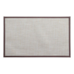 Tapis john 50x80cm beige/gris