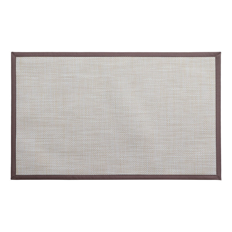 Tapis john 50x80cm beige/gris