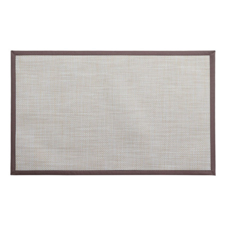 Tapis john 50x80cm beige/gris