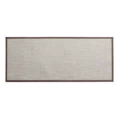 Tapis john 50x120cm beige/gris