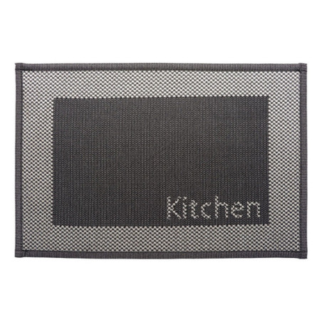 Tapis 40x60cm polyester - noir